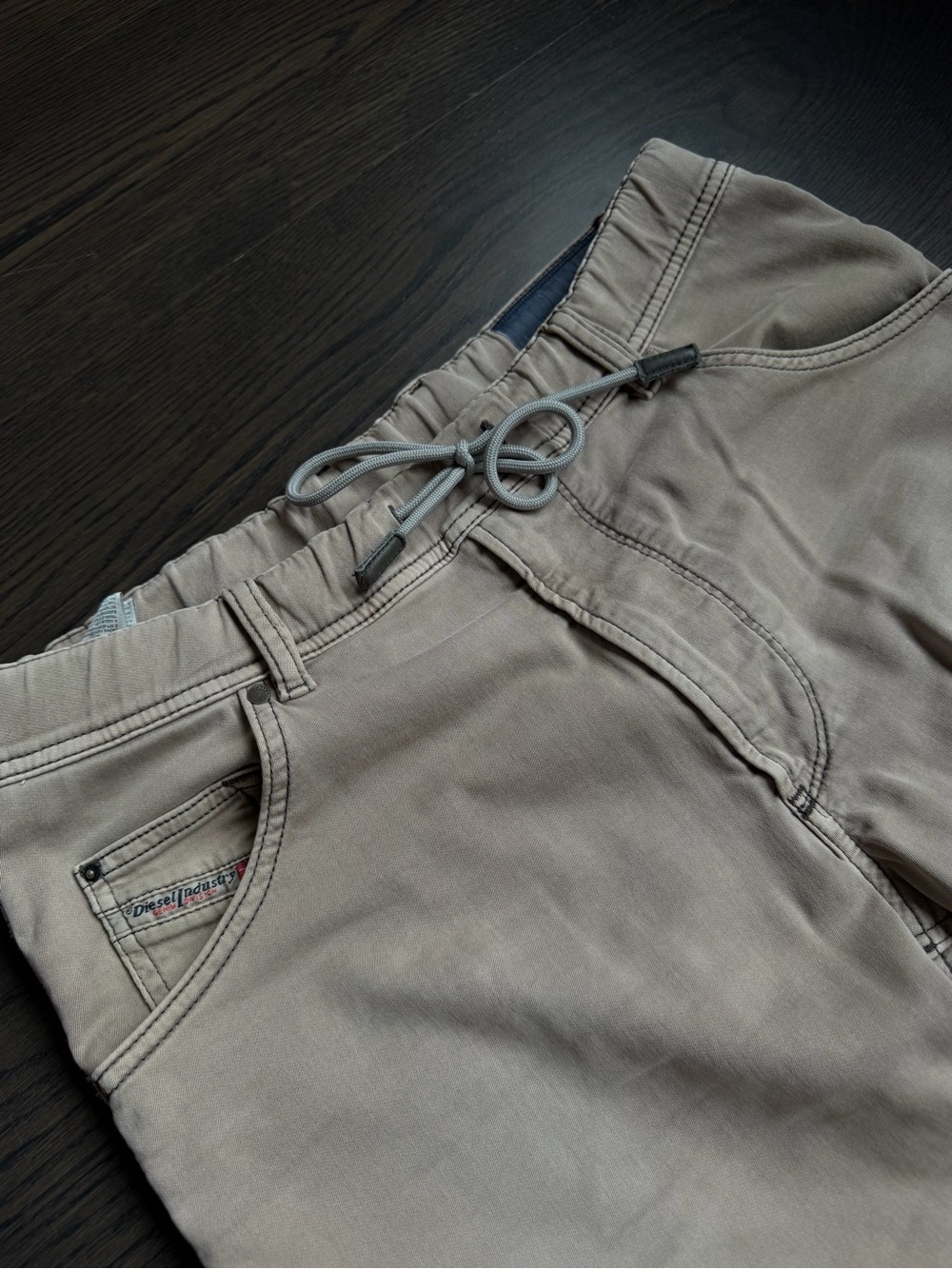 Diesel Slim Drawstring Pants - Picture 2 of 5